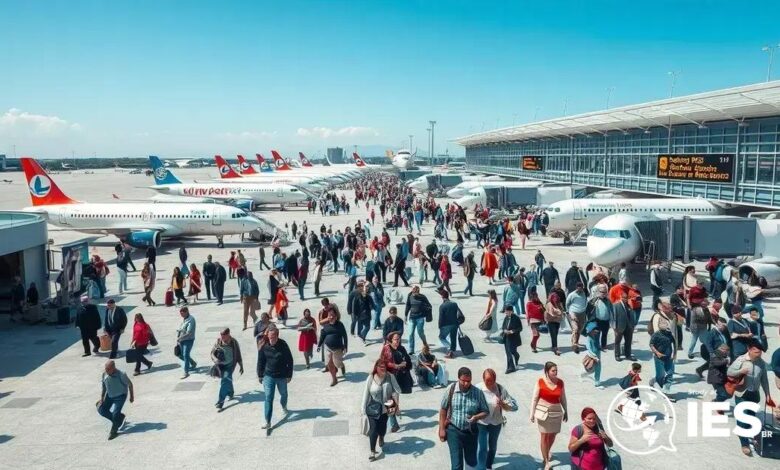 Brasil envia quase 150 mil passageiros aos EUA em maio, apesar de queda no setor