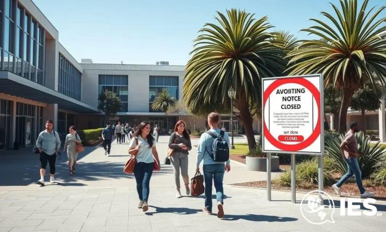 Como o aumento da taxa de visto impactou o fechamento do PICE em Perth