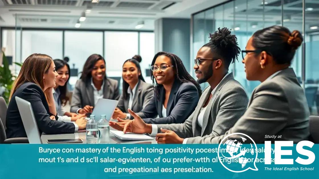 Como o domínio do inglês influencia salários e promoções