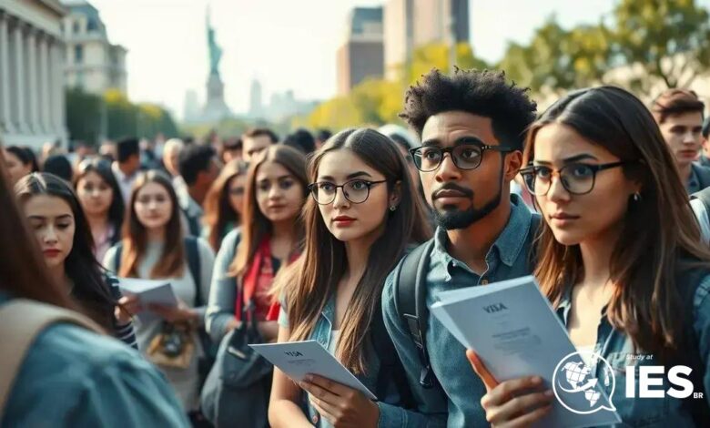 Crise nos vistos internacionais reduz interesse de estudantes no ensino dos EUA