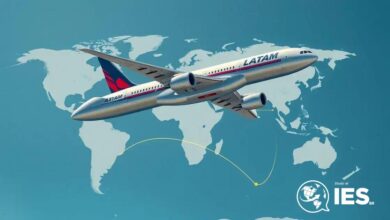 LATAM anuncia voos diários do Chile para Austrália na alta temporada de fim de ano